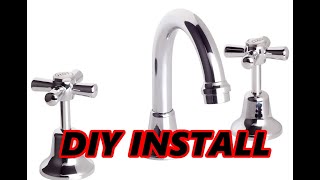 Replacing bathroom taps DIY. Its easy!!