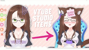 Vtube Studio Tutorial | Items & Hotkeys for Audience Engagement!