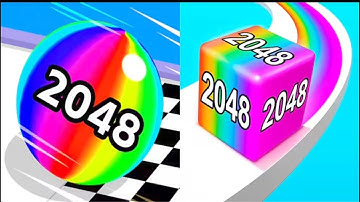 Ball Run 2048 Vs Number Master  All Levels Gameplay Android, iOS G8D1Q8B4K2D8 🔥💯 #64
