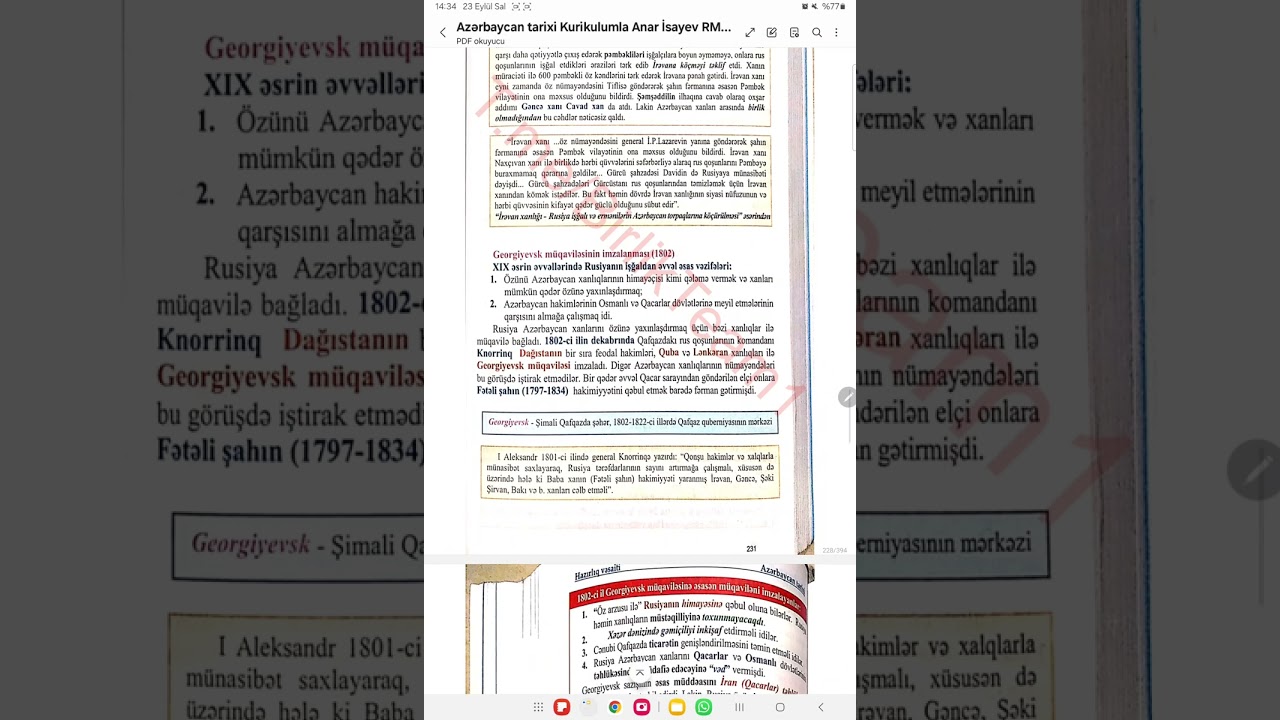 Rusiyanın Azərbaycan torpaqlarının işğalına başlaması