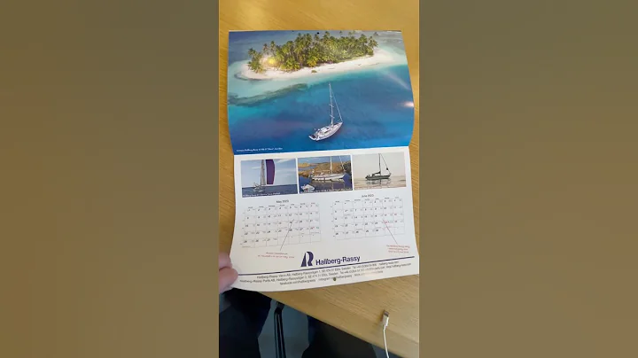The Hallberg-Rassy Calendar 2023