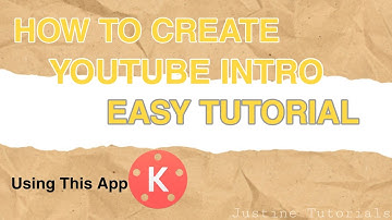 How To Make Youtube Intro Easy 2020||Kinemaster