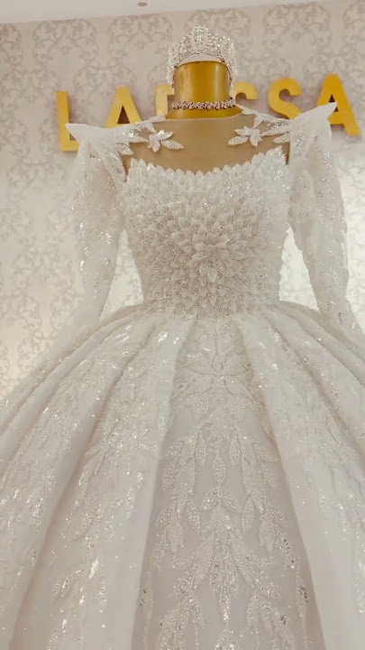 Your Dream Dress Is Real  2025 Handmade Crystal Bridal Gown Has Arrived#QueenFashionBrideAll Size