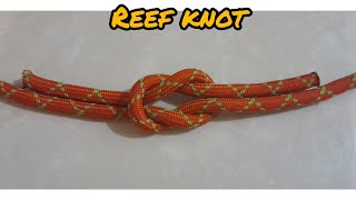 Reef Knot (2 ways to make reef knots) simpul mati @simpulsederhana