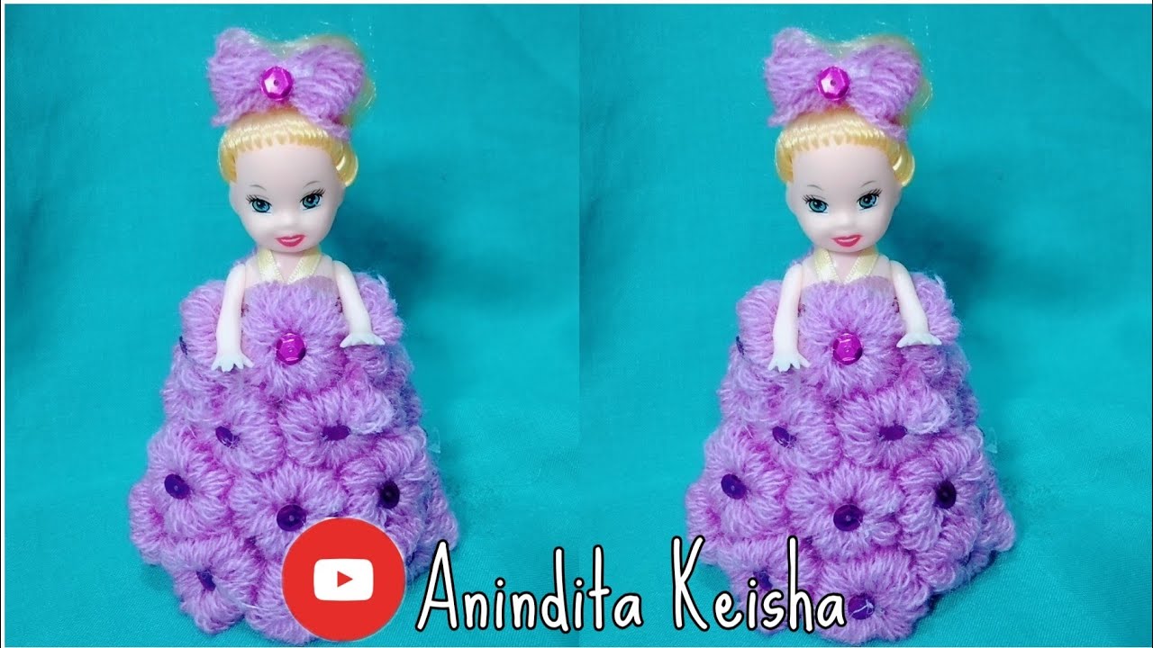Cara Membuat Boneka  Barbie Dari  Benang  Wol  YouTube