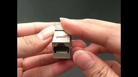 Cat5e Shielded Keystone Jack connector
