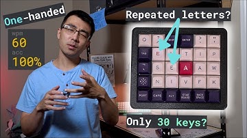 Using AI to design the best one-handed keyboard layout