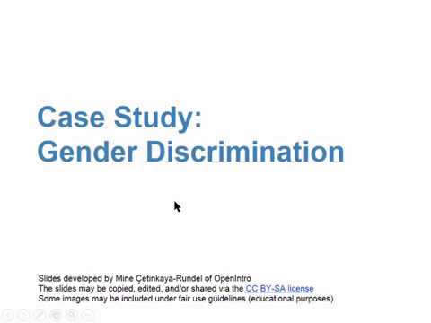 discrimination case study examples