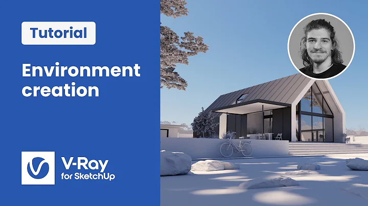 V-Ray for SketchUp tutorial — Populating your scene, pt.1: placing Chaos Cosmos assets