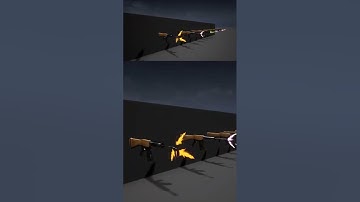 Muzzle Flash in UE4 Niagara Marketplace