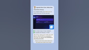 Upgrade Boot Drive: Make New Hard Drive Primary #disk #hdd #ssd #upgrade #primary #boot