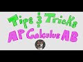 Visca calculus ab review tips tricks ap exam