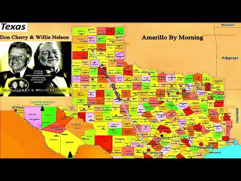 Willie Nelson &  Don Cherry - Amarillo By Morning 4K HDR