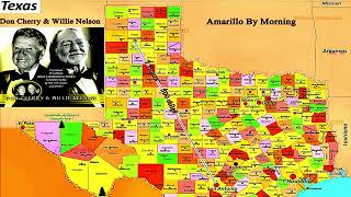 Willie Nelson &amp;  Don Cherry - Amarillo By Morning 4K HDR