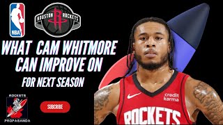 What Cam Whitmore Can Improve On For Next Season 🚀