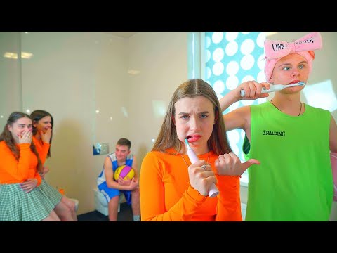 დიანას და კალათბურთელის პირველი დილა! დიანას კლასელები წინააღმდეგნი არიან?