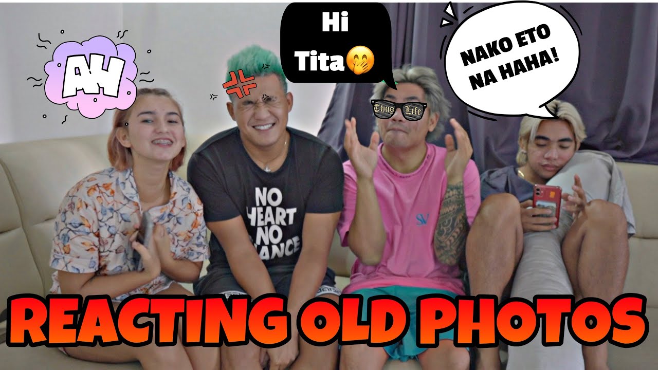 REACTING TO OLD PHOTOS OF JOANA AND VANESSA!!(CRUSH NI KUYA EZRA SI JOANA)