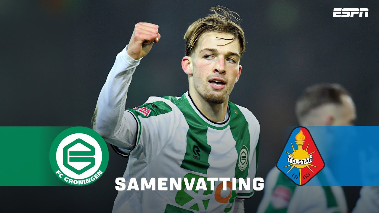 ✨ LUCIANO VALENTE BLINKT UIT bij FC GRONINGEN! ⚽⚽ | Samenvatting FC Groningen - Telstar