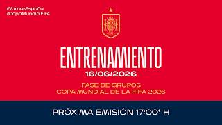 ENTRENAMIENTO I Selección Española de fútbol I Absoluta masculina | 🔴 SEFUTBOL