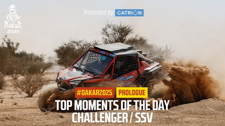 Les meilleurs moments Challenger/SSV présentés par Catrion - Prologue - #Dakar2025