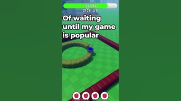 Day 6: Waiting until my game is popular 🍉  #roblox #robloxgamedev #gaming #bigworm  #games #day6