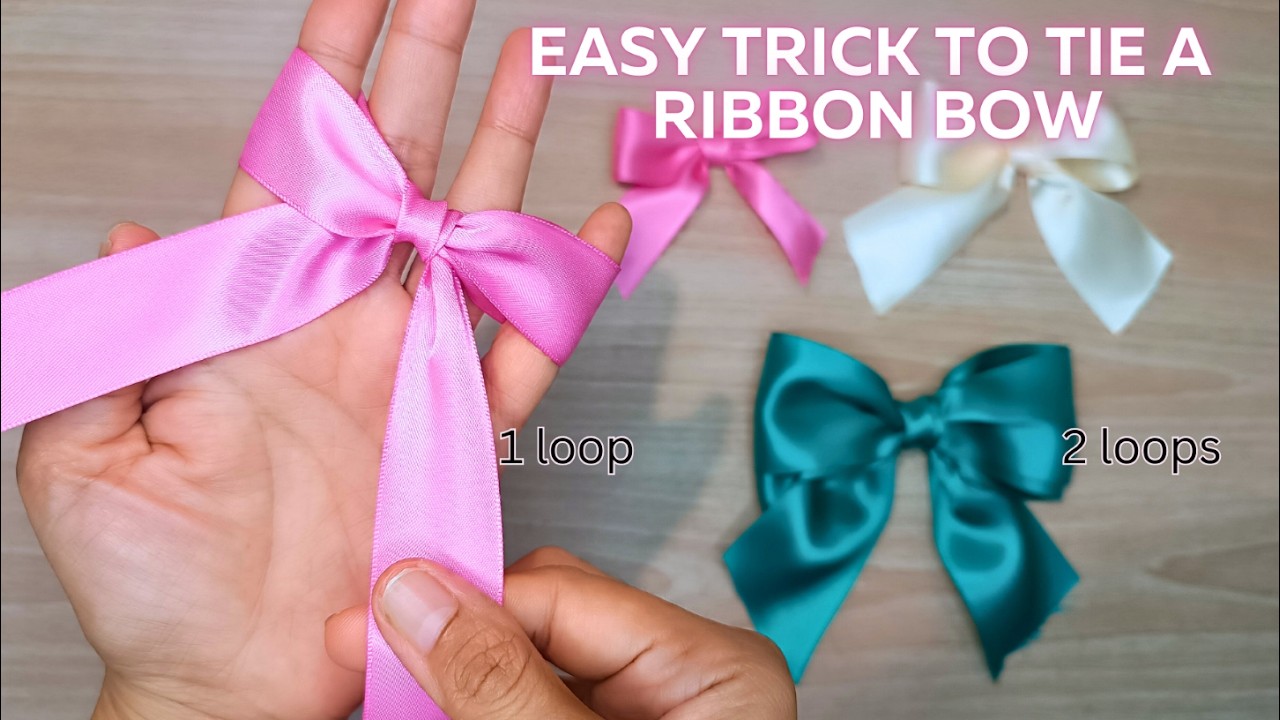 How to Tie a Perfect Ribbon – Easy Tricks You’ll Wish You Knew Sooner ...