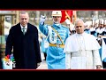 WATCH Turkey President Erdoğan Welcomes Pope Leo XIV To The Presidential Palace In Ankara N18G