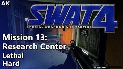 SWAT 4 - Mission 13: Mt. Threshold Research Center (Lethal, Hard)