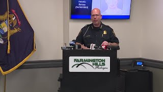 Farmington Hills PD provide update after suspect arrest in park murder