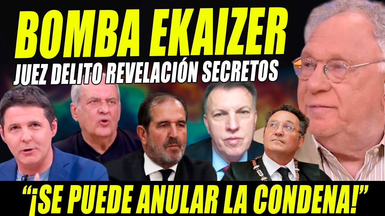 BOMBA EKAIZER: DELITO REVELACIÓN SECRETOS JUEZ DEL TS ARRIETA. JUEZ BOSCH APUNTA ANULACIÓN CONDENA