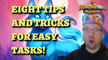 Eight Tips and Tricks to Complete Hearthstone Mercenaries Tasks FAST and EASY!