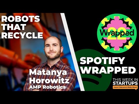 Generative AI's potential, Spotify Wrapped + AMP Robotics Founder Matanya Horowitz | E1624 thumbnail