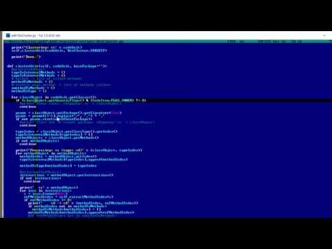 JEB2 "DEX Cluster" Script Demo