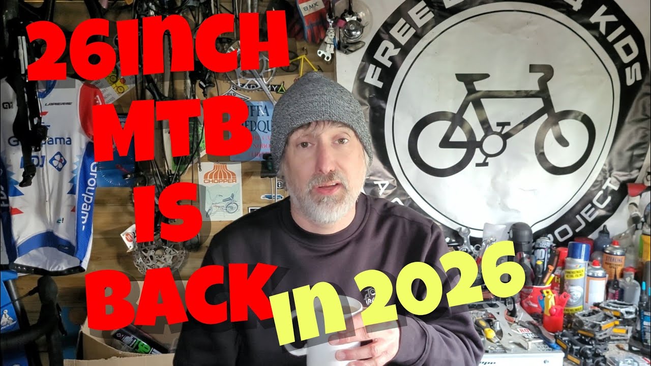 Велосипеды с 26-дюймовыми колесами вернутся в 2026 году!
