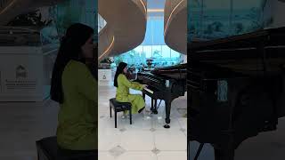 The Girl Who Turned the Hotel Lobby into a Symphony 🎼✨