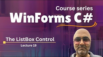 ListBox Control in C# Windows Forms | WinForms Tutorial for Beginners