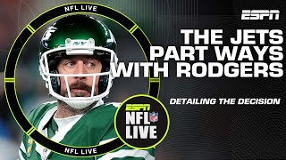 Why the Jets are parting ways with Aaron Rodgers + Could Travis Kelce really be retiring? | NFL Live