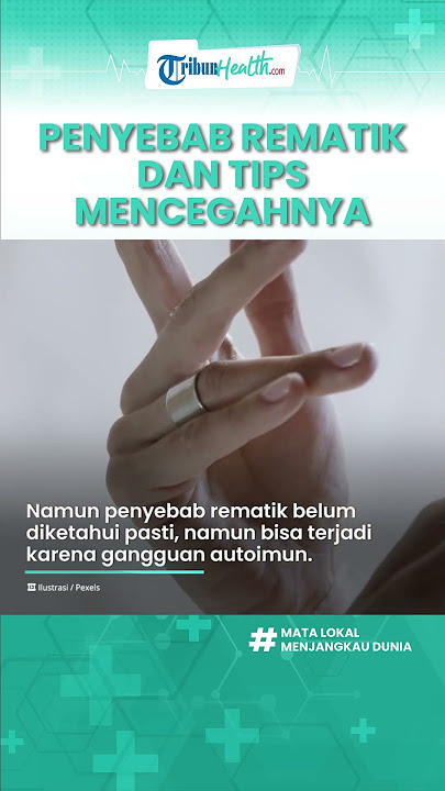 Waspadai Encok hingga Merasa Pegal Tanda Alami Rematik, Kenali Penyebab dan Cara Mencegahnya