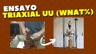 Ensayo Triaxial No Consolidado No Drenado (a humedad natural)