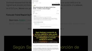🧐👉 Pesimismo récord en Bitcoin: ¿señal de rebote en el mercado cripto? #QixNewsCrypto