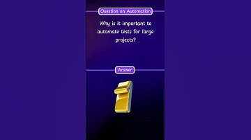 Top SQA Automation Questions for Viva Test | Software Testing Prep