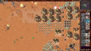 Ordos+ Harkonen vs Harkonen (modded Dune 2000)