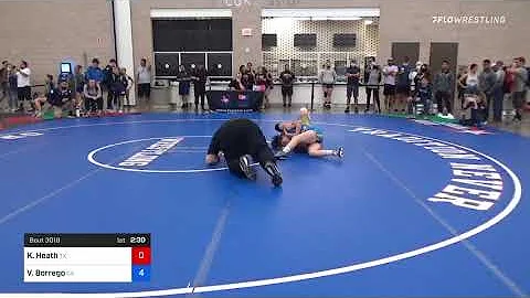 53 Kg Round Of 32 - Katherine Heath, TX Vs Victori...