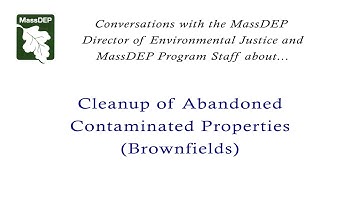 Discussion of Brownfield Site Cleanup and Redevelopment in Environmental Justice Communities