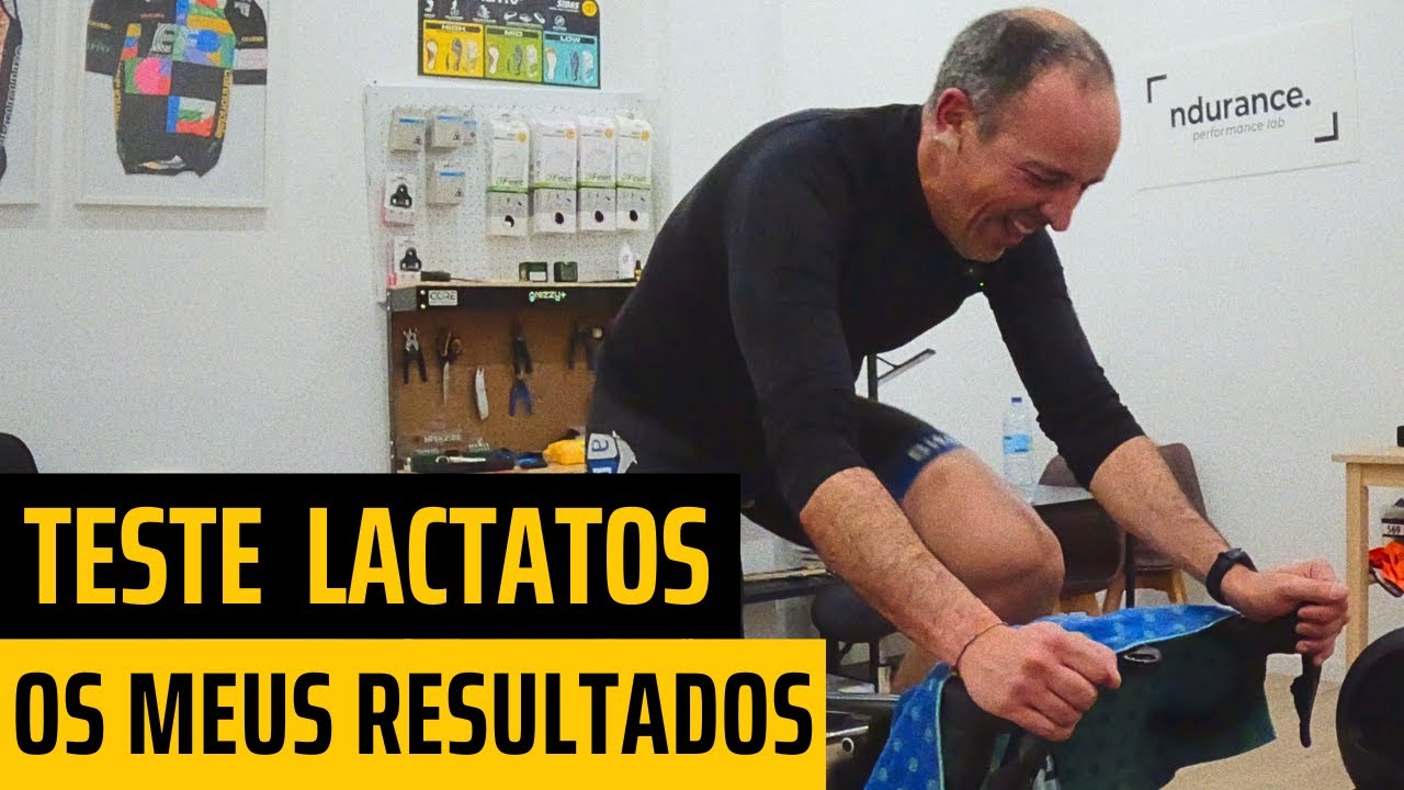 TESTE de LACTATOS e FTP - Não ESPERAVA estes VALORES (PARTILHA de RESULTADOS)