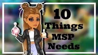 10 Things MSP Needs