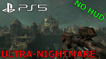 Doom Eternal Taras Nabad Master Level - Ultra Nightmare Difficulty No HUD (Console Gameplay)