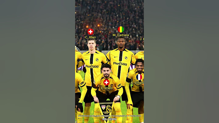 VfB Stuttgart vs Young Boys || Champions League 24/25 || Round 06 || Young Boys Squad #youngboys #c1
