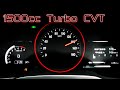 (RU1) HR-V 1.5L turbo CVT acceleration test. HONDA RU1