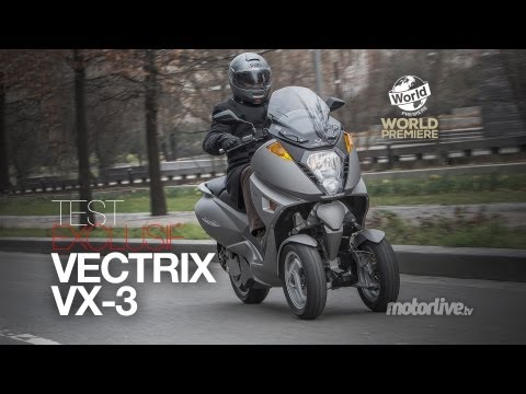 Video: Vectrix VX-3 İspaniyaya enir